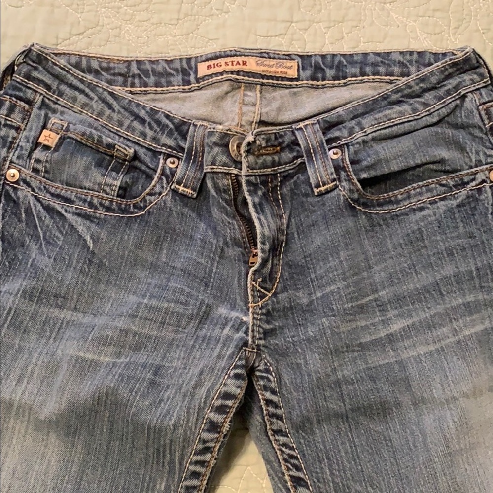 Big Star Low Rise Boot Cut Jean